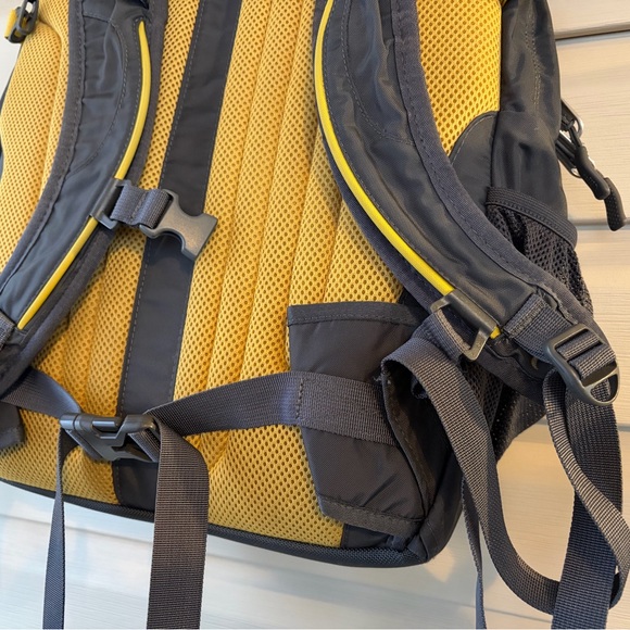 The North Face Borealis Black and Yellow Backpack - Picture 7 of 9